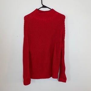 GAP Red Turtleneck